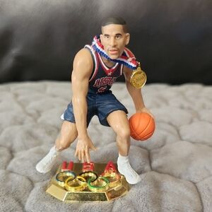 NBA Action Figure with USA Jersey and Gold Medal
